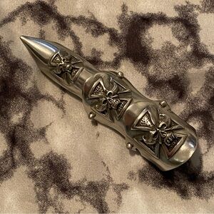 ☠️ Danzig Skull Armor Finger Ring